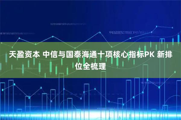 天盈资本 中信与国泰海通十项核心指标PK 新排位全梳理